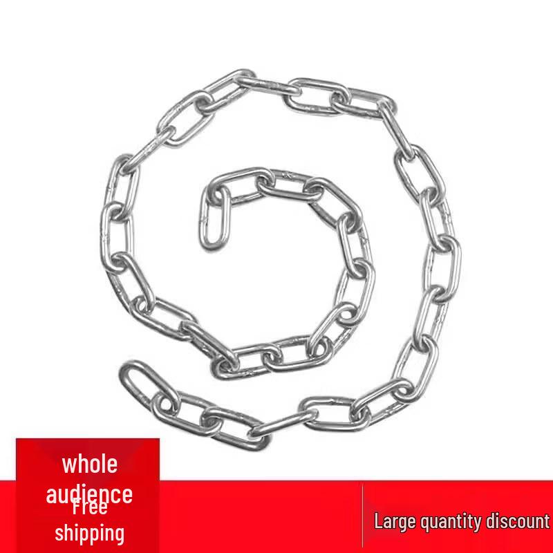 304 Stainless Steel 6mm Long Link Chain