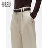 Teenie Weenie Women's High-Waisted Pleated Cocoon Trousers