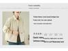 Korean Style Women's Cotton Jacket Versatile Loose Slimming Long Sleeve Solid Color Turn Down Collar