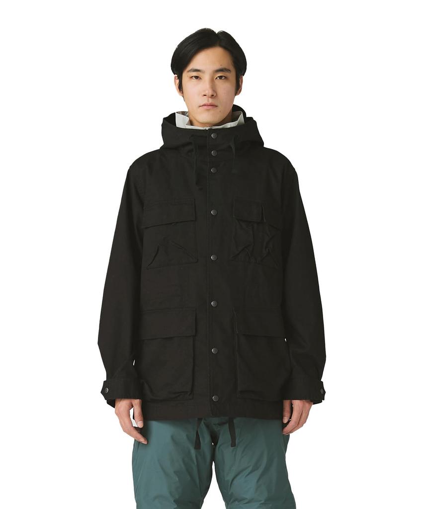 Snow Peak TAKIBI Chino Cargo Jacket Outer Jacket for Men and Size M JK-25AU010 Women, Black,