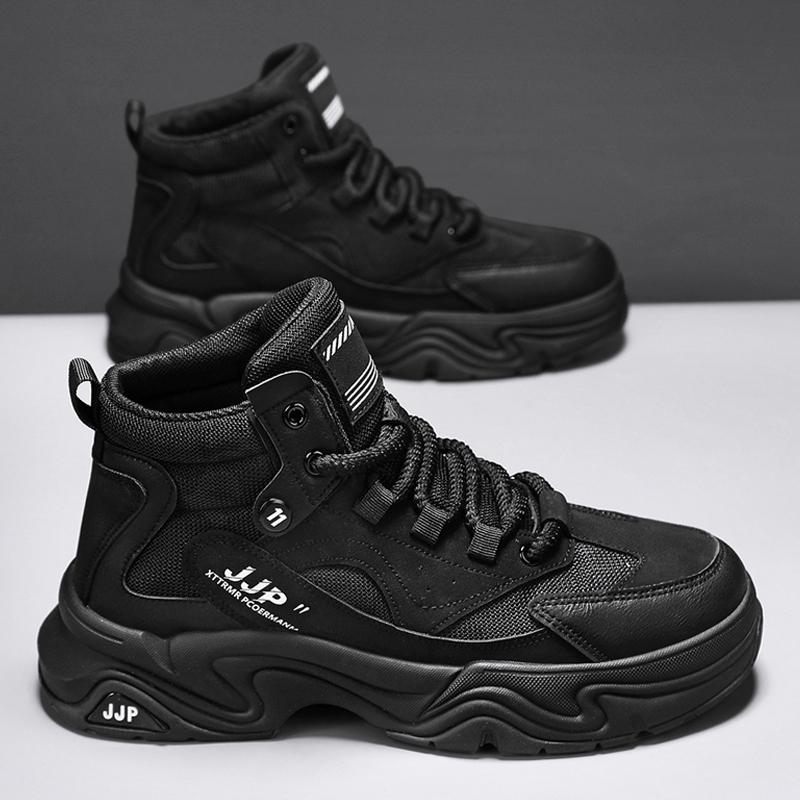 

Fashion CYYTL Mens Boots Casual Shoes Cowboy Combat Tactical Winter Motorcycle Chelsea Ankle Work Leather Outdoor Hiking Designer Luxury 44