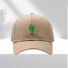 Green Zombie Hand Baseball Cap Polyester Adjustable Printed Cap for Halloween Outdoor Sports
