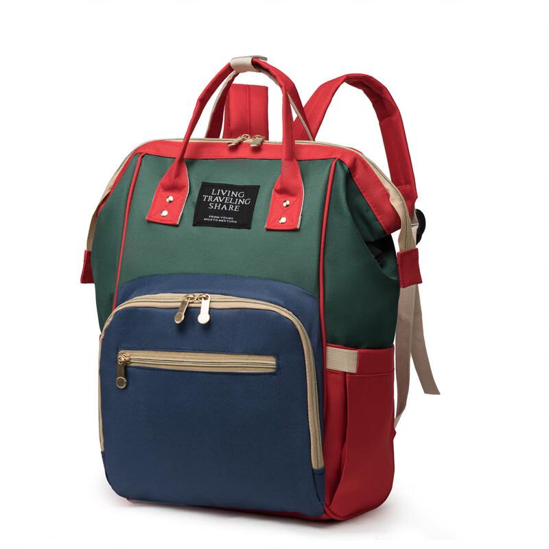 Multifunctional Large Capacity Water-Resistant Diaper Backpack