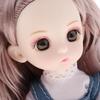 16CM Doll Toy Fashion with Long Hair White Skin Dolls Dress Up Outfits