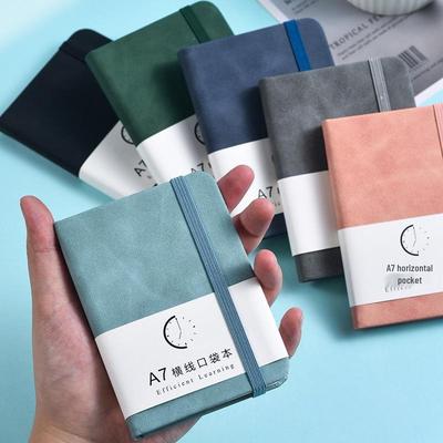 Compact A7 Notebook: Portable, Creative Student Diary; Pocket-Sized for Easy Carrying and Note-Taking.