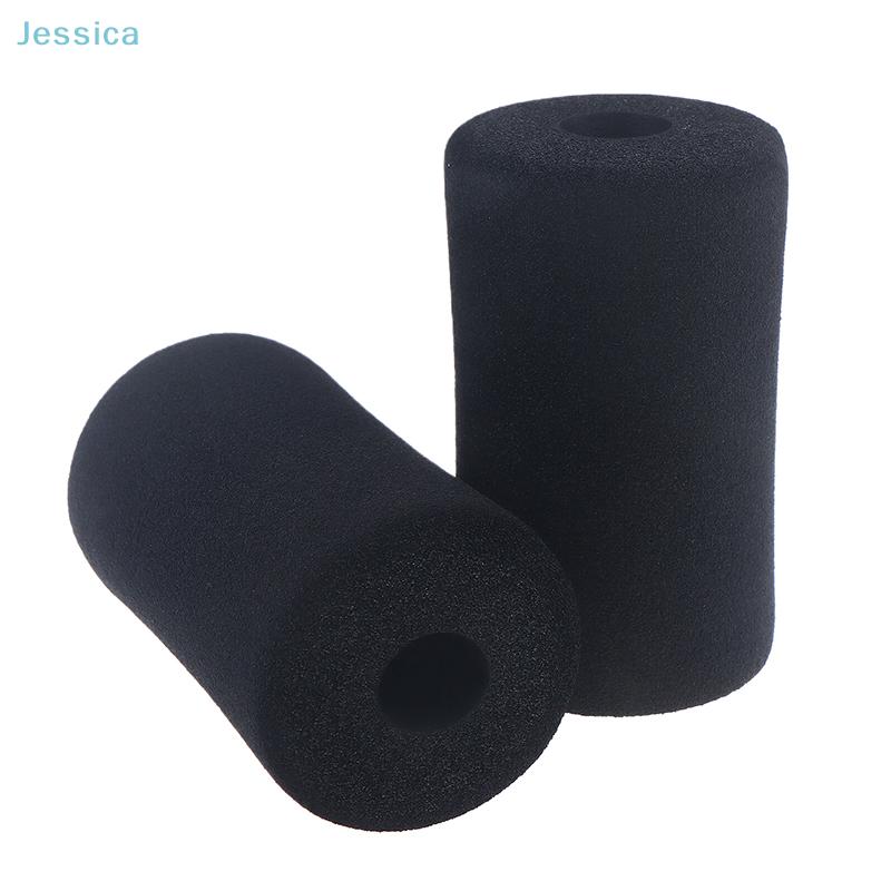 Large Foam Sleeve For Fitness Equipment Exercise Machines Roller Sit-Up Board Hook Foot Foam Fitness Pads 2Pcs