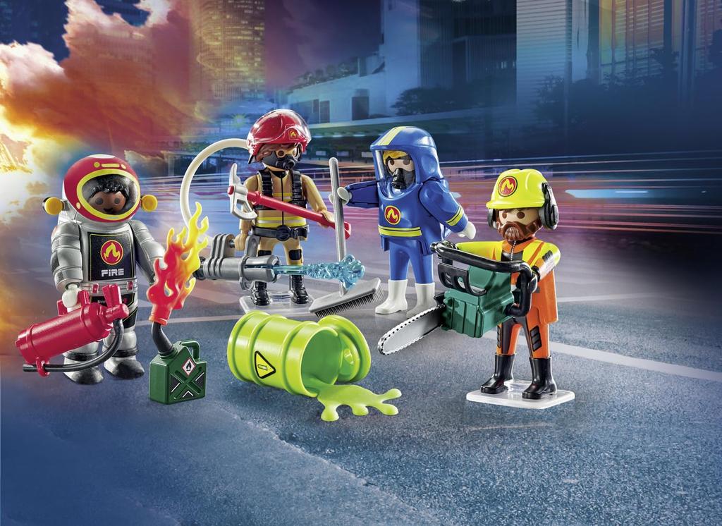 Playmobil My Figures: Fire Brigade