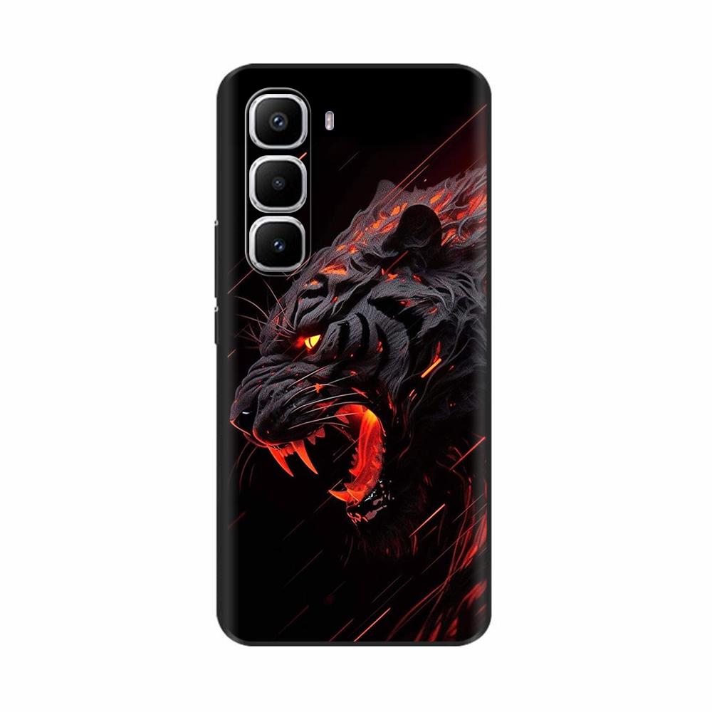 For Infinix Hot 60 Pro Plus Case Phone Shell Cool Animals Luxury Girly Soft Silicone Cover For Infinix Hot 60 Pro Cartoon Cases