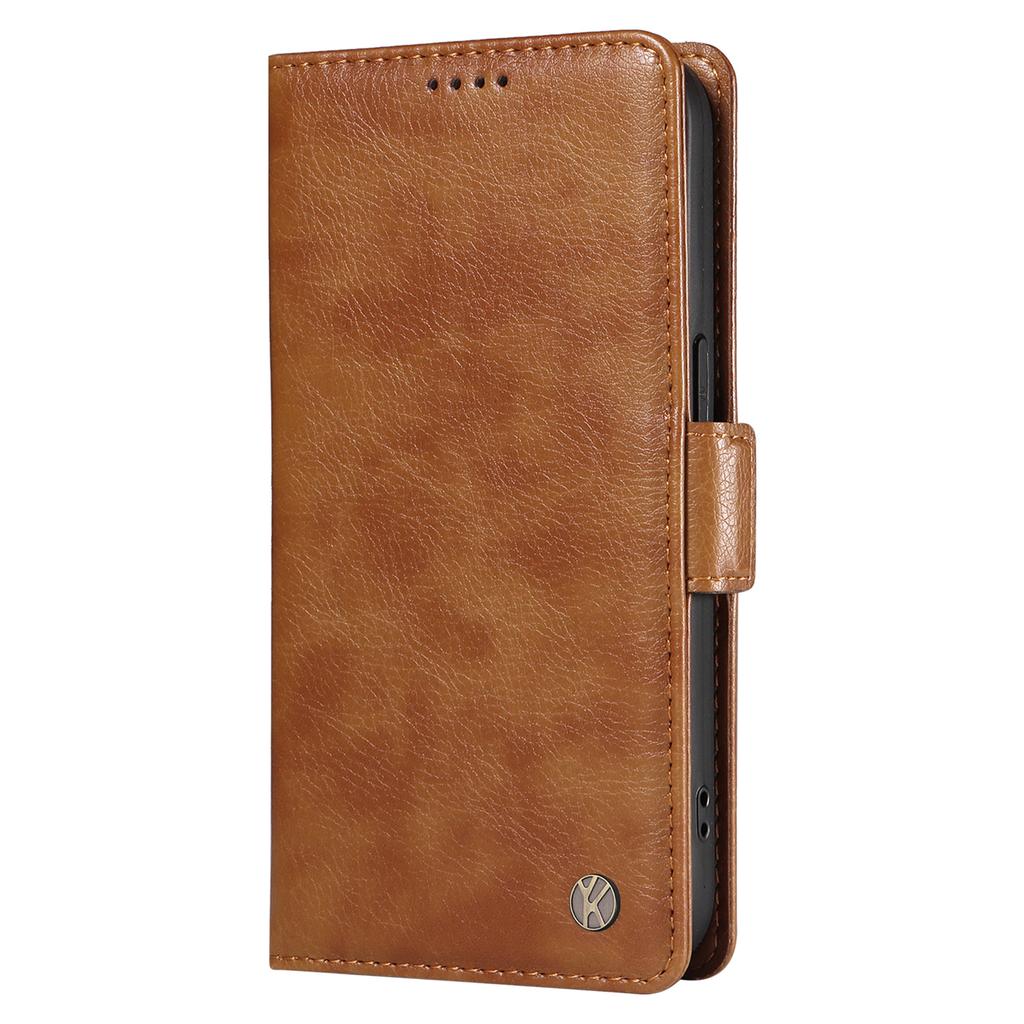 YIKATU YK-007 For Honor 200 Lite Case Litchi Texture Magnetic Clasp Phone Cover
