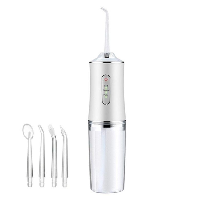 Electric Water Flosser, Intelligent Chip For Precise Pressure Control, 360 Degree Rotatable Nozzle, Oral Irrigator For Deep Teeth And Gum Cleaning