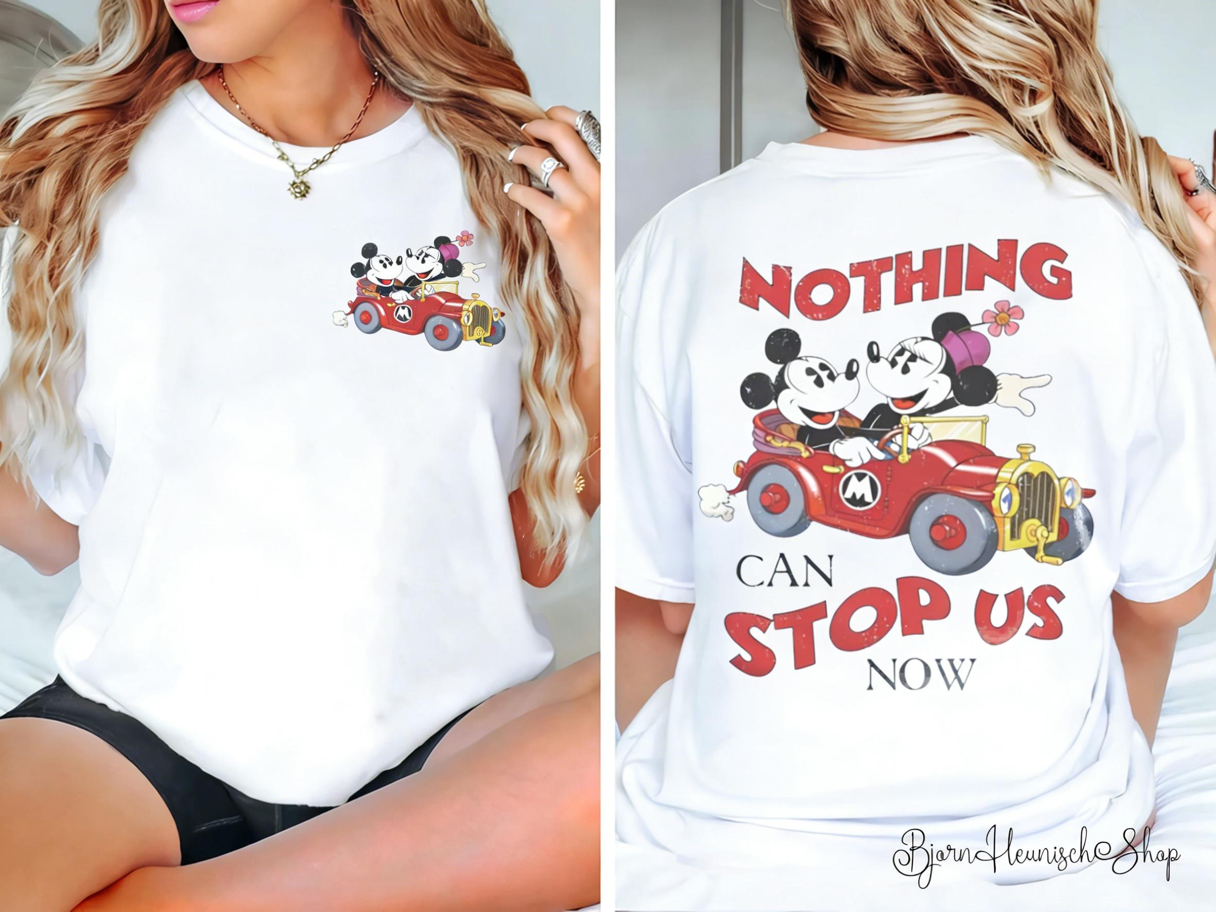 

Disney Retro Mickey and Minnie Have Nothing To Stop Us From Trendy and Casual Fashion with Oversized Prints S