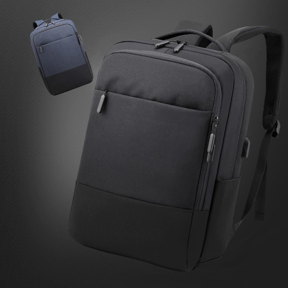 15.6 Inch Large Capacity Computer Backpack Oxford Cloth Business Bag Outdoor Leisure Travel Bag with External USB
