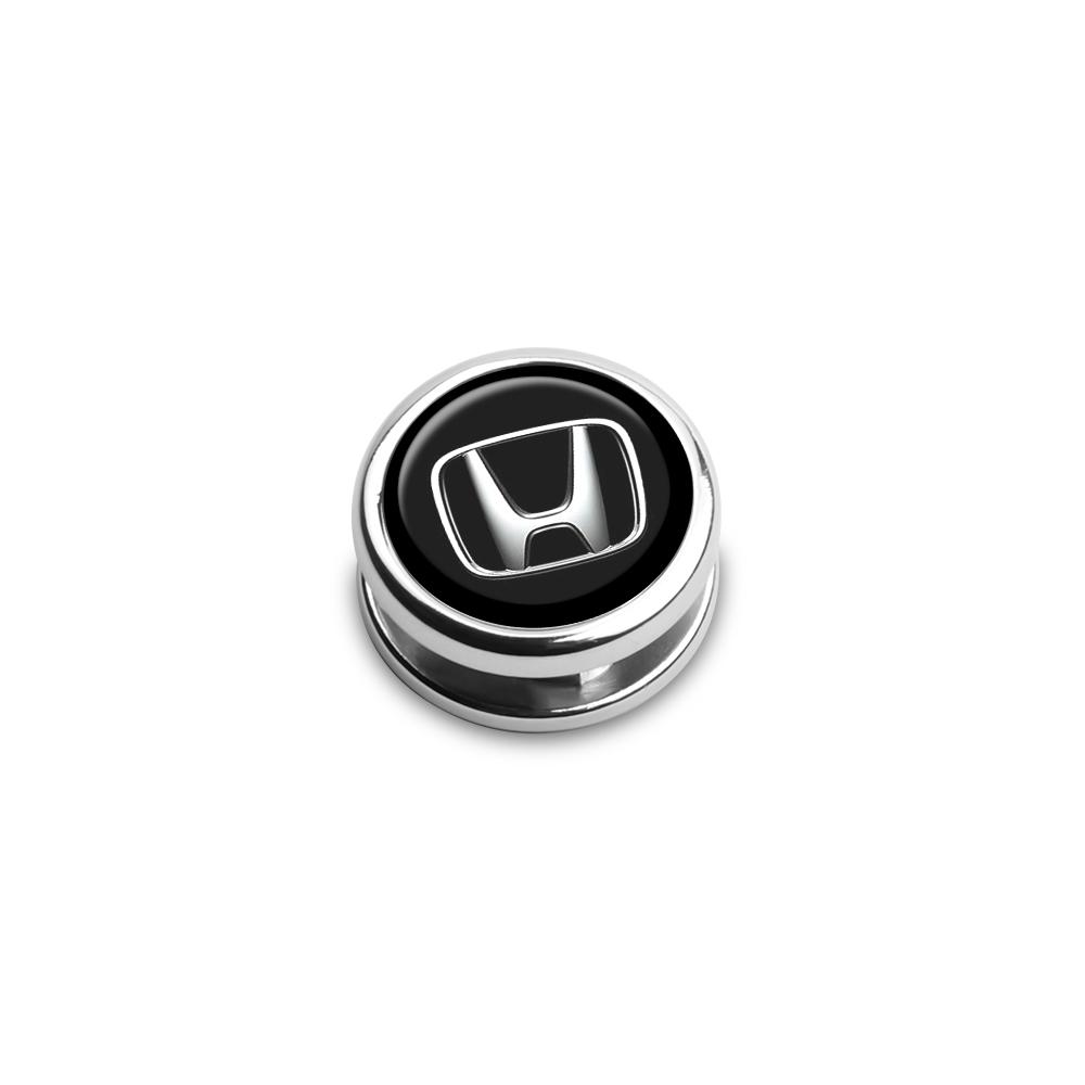 

1/2pcs 3D Metal Car Emblem Hook Self Adhesive Small Badge Hooks For Honda Civic Accord CRV Jazz Odyssey Fit Insight Accessories