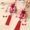 Ancient Style Empty Sachet Pouch Pendants (10-Pack)