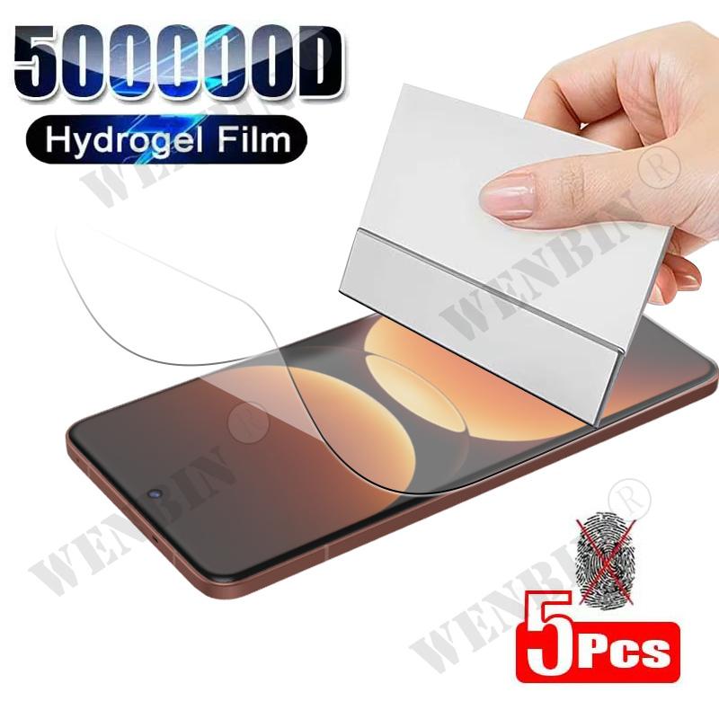 5Pcs Hydrogel Film For ITEL City 100 Full Cover Screen Protector For ITEL Zeno 20 10 S25 Ultra A80 A70 A60