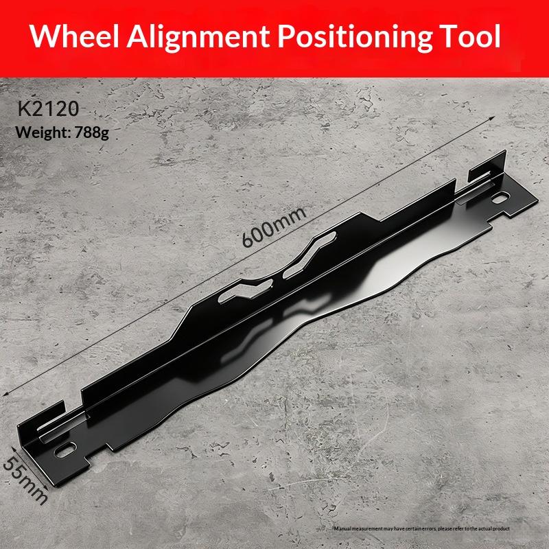 Wheel Alignment Tool Plate Anti-Rust Stainless Steel Professional Toe Positioning Tool for Car SUV Pickup Truck Maintenance