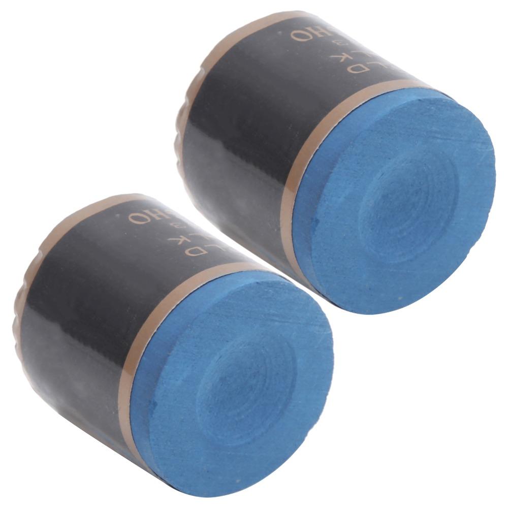 2PCS NoSlip Billiard Cue Tips Non-clumping Professional Billiards Chalk Club Accessories