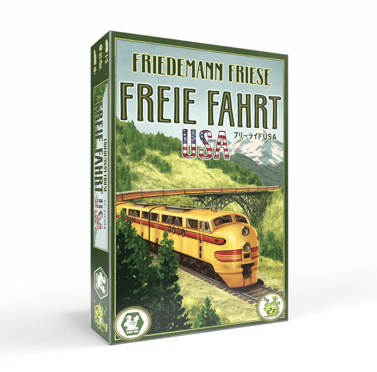 

Freeride USA японская версия настольной игры