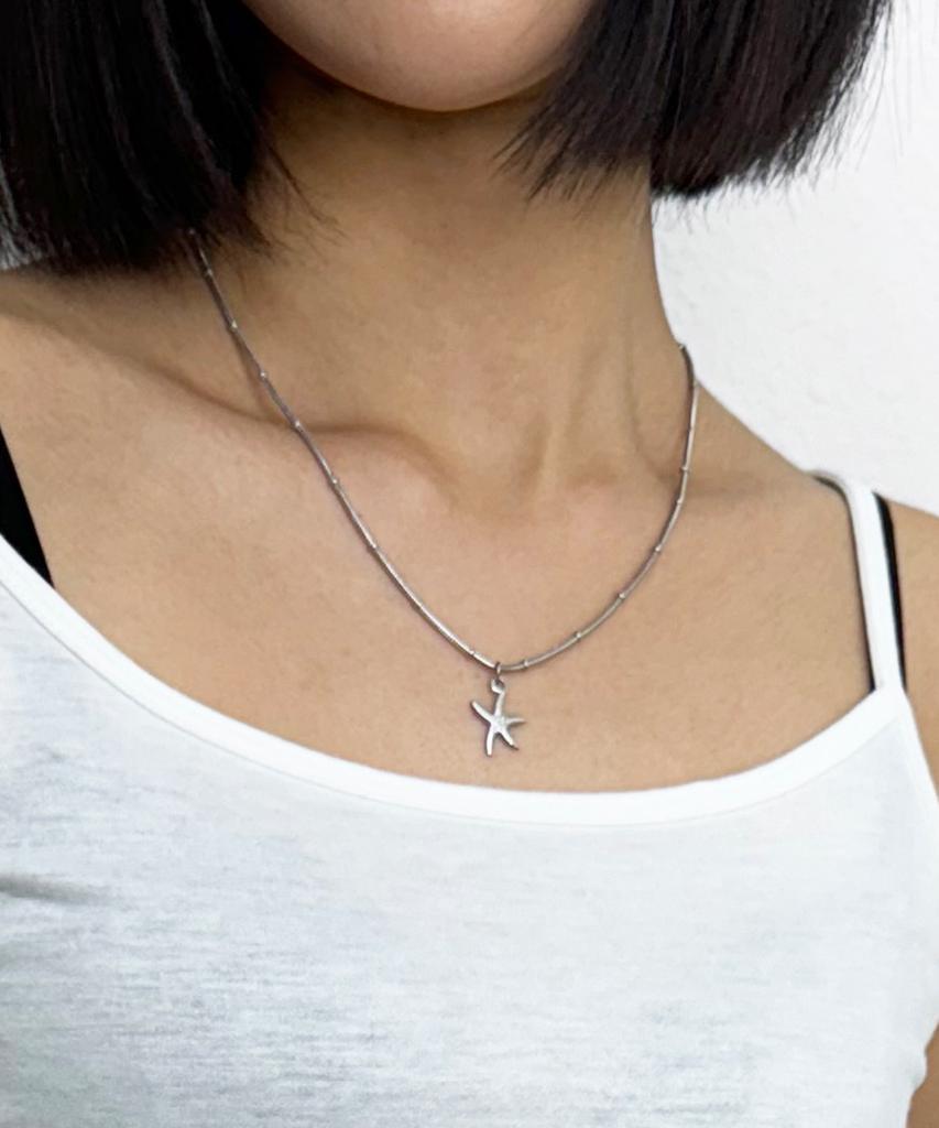 Ssy Starfish Ocean Chain Necklace