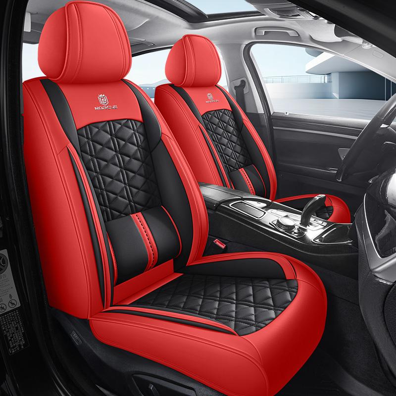 1 PCS Universal Size PU Leather Car Seat Cover for JEEP Compass Grand Cherokee Commander Wrangler JK Car Accessories