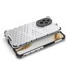For Honor 200 Case Honor 200 Cover Bumper Luxury Honeycomb Shockproof TPU Armor PC Silicone Protector Phone Back Cover Honor 200