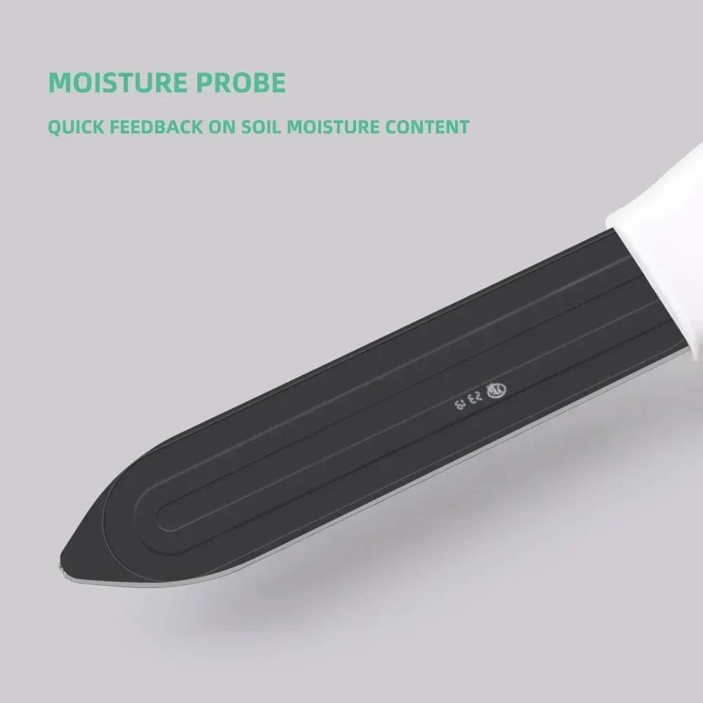Wireless Soil Monitor 2-Parameter Sensor APP Alerts Zigbee Enabled IP66 Waterproof For Smart Gardens & Botanical Automation
