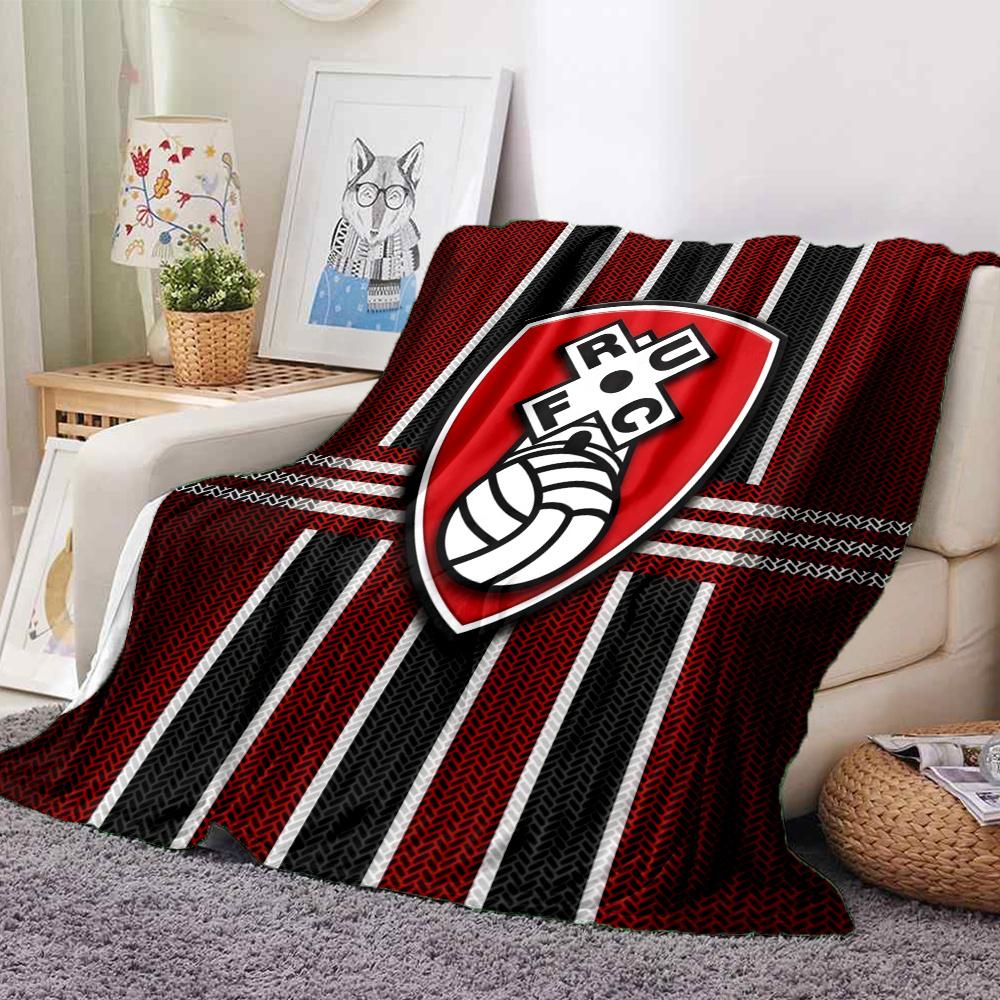 Rotherham United Flannel Blanket, High quality Comfortable for All Seasons, Home Decor, Warmth and Comfort