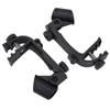 VGEBY 2-Piece Drum Microphone Stand Clamp Adjustable Microphone Holder 18mm-22mm Black