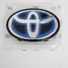 VJN4  For Toyota RAV4 Corolla Camry Land Cruiser Sienna C-HR AVALON Front Grille Hood Badge Replacement Dark Blue Hybrid Logo