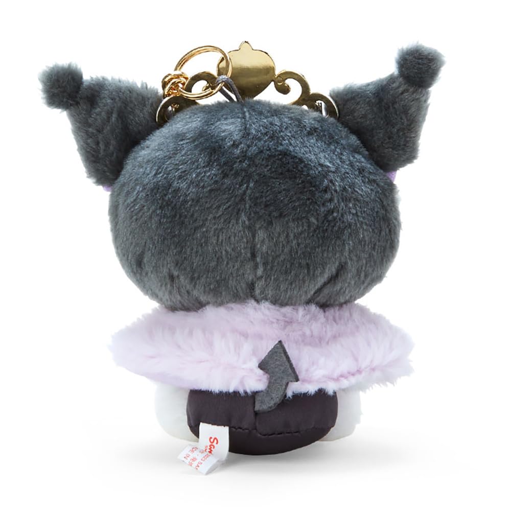 Sanrio Kuromi Mascot x 6 x 13 from the Tokimeku Tiara Character 947733 Holder, 10.5 cm, Series,