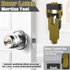 Door Latch Tenon Groove Tool Installation Kit
