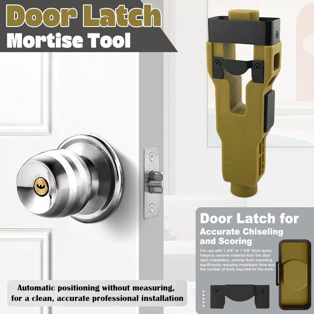 Door Latch Tenon Groove Tool Installation Kit