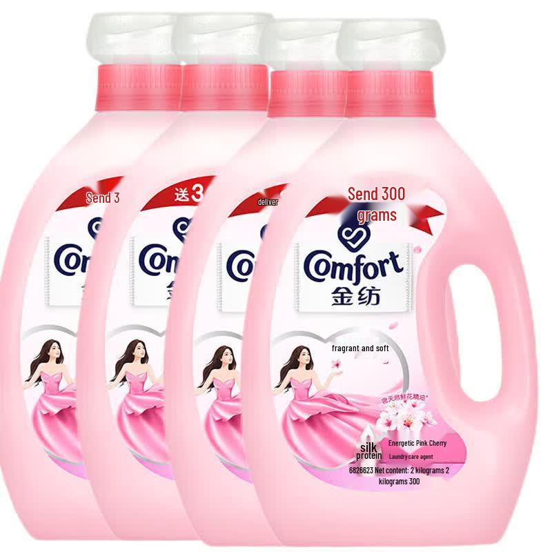 Jinfang Fabric Softener - Vitality Cherry Blossom (4-Pack)