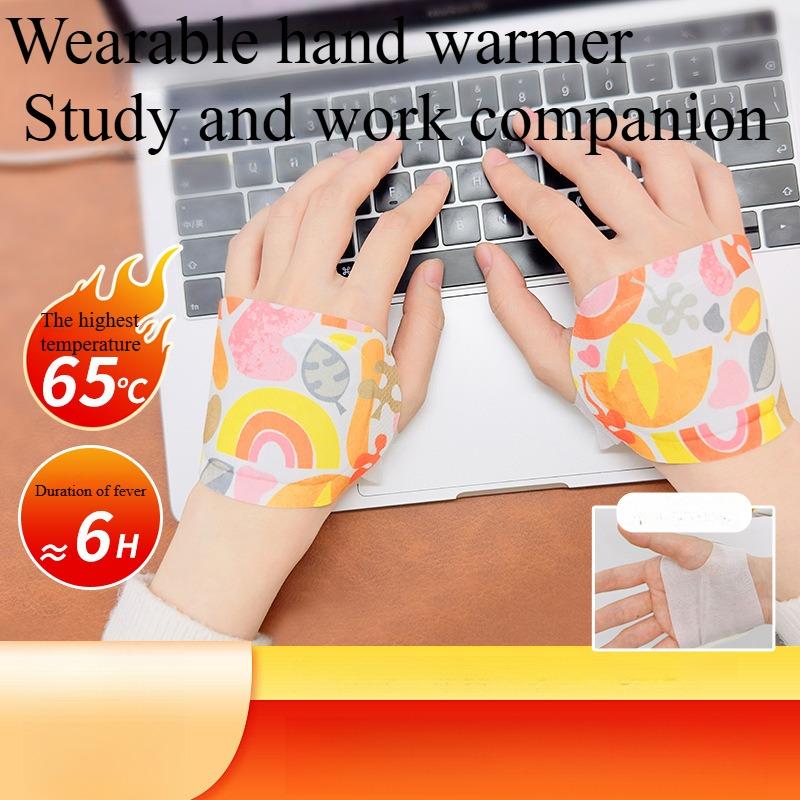 10PCS hand warmer student-specific wearable hand warmer sticker grip-free cover hand heating pad self-heating sticker hand warmer