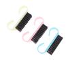 2Pcs Nail Brush Nail Art Manicure Pedicure Soft Remove Dust Plastic Cleaning Nail Brushes File Tools Set