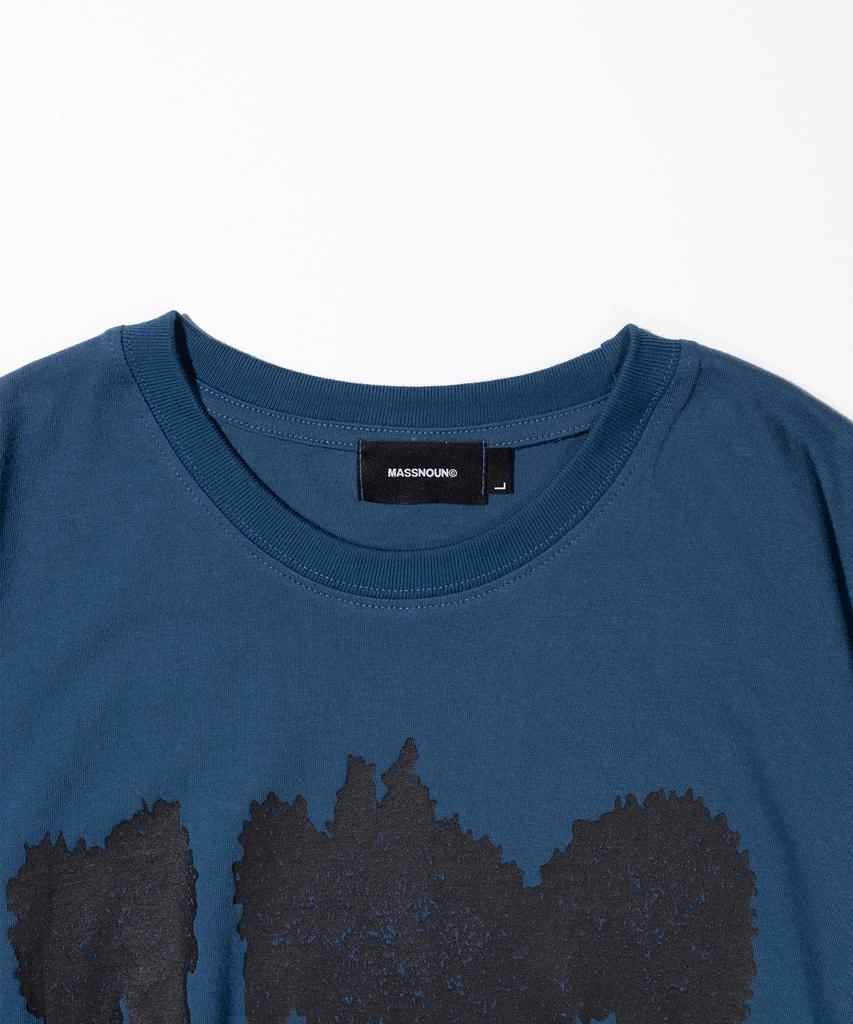 MASSNOUN Mas Logo Short Sleeve T-Shirt Msits001-Db