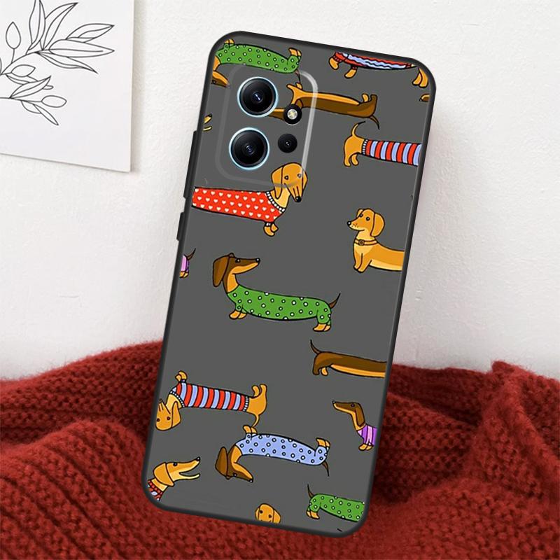 Dachshund Dog Case For Xiaomi Redmi Note 13 9 10 11 12 14 15 Pro Plus Cover For Redmi 15 C 12C 13C 14C 10C