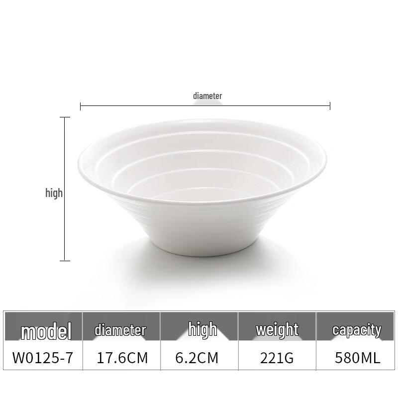 Japanese Style Melamine Soup Noodle Bowl