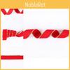 Elegant 10 Meter Red Velvet Christmas Ribbon With Gold Trim Perfect For Holiday Decor
