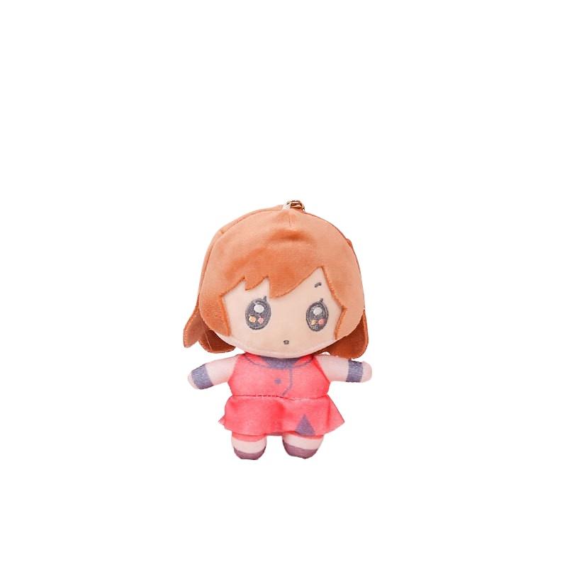 

12 см аниме Хацунэ Мику Кайто Мейко Лука Кагамине Рин Лен фигурка кавайная Q версия плюшевая кукла брелок сумка подвеска декор игрушка подарок 12cm,bead chain