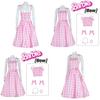 2023 Summer Season Barbie Cosplay Dress With Tight Polyester Fabric