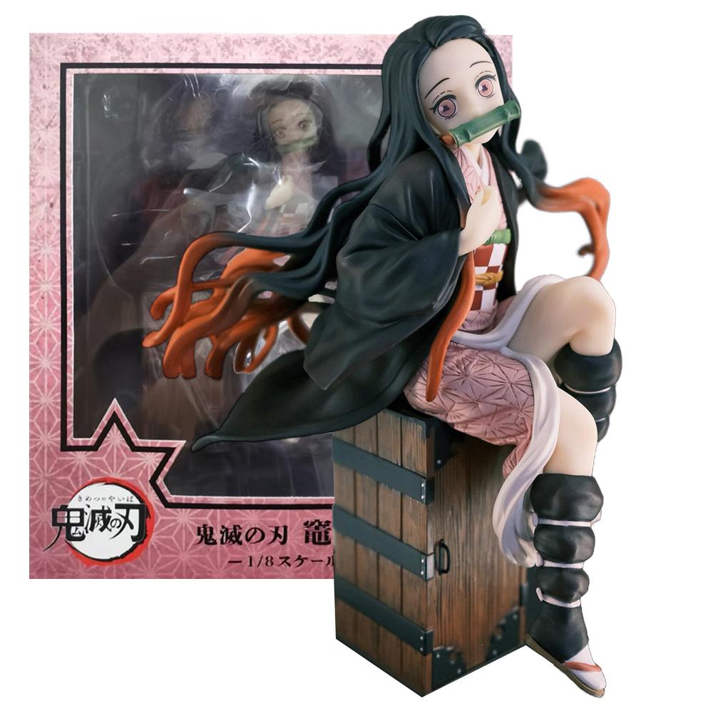 15см Камадо Незуко Вбивця Демонів Kimetsu No Yaiba Фігурка Аніме Настільний Гольф Модель Іграшка Подарунок Колекція Прикраси Твір Мистецтва ПВХ