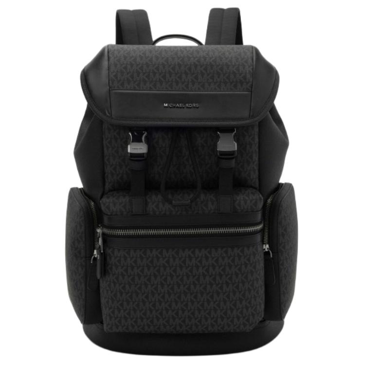 

Michael Kors Jet Set Brand Embossed Design Faux Leather Backpack Men backpack Black 33S6LJSB6B-BLACK Basic Set (Bag+Dust Bag)