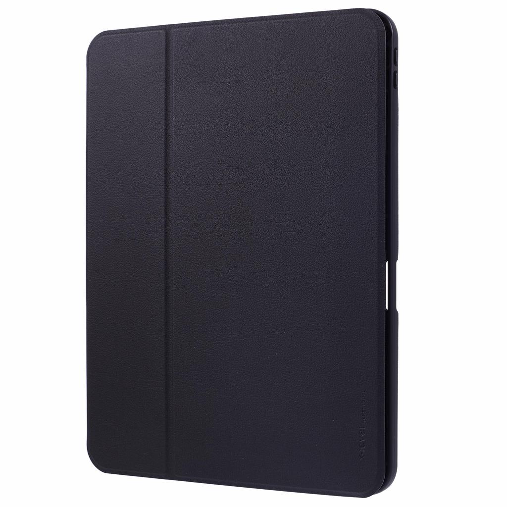 X-LEVEL For iPad Pro 11 (2024) Case PU Leather Auto Wake/Sleep Cover with Pencil Holder Litchi Texture