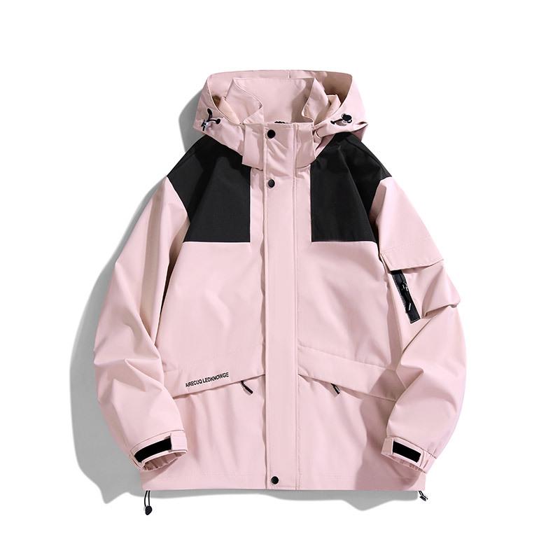 Unisex Waterproof Windbreaker: Outdoor, Windproof Mountaineering Jacket for Men & Women