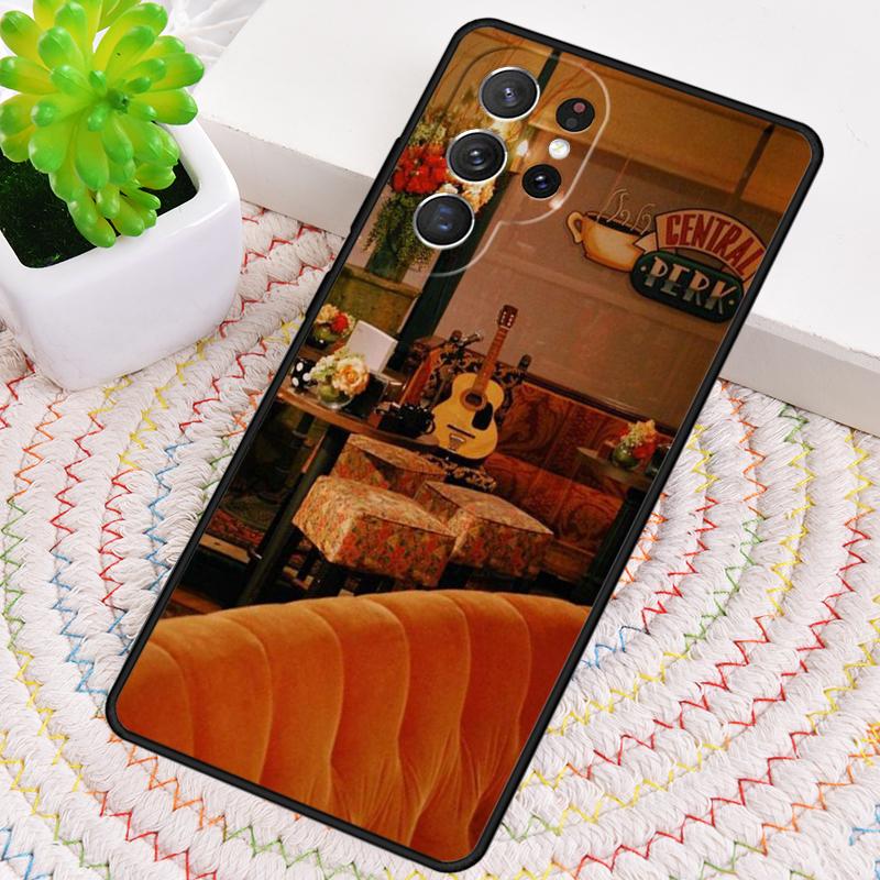 Friends Central Perk Poster Phone Case for Samsung Galaxy Note 10 Pro S26 Ultra S23 S24 FE S25 S21 S22 PLUS Shockproof Cove