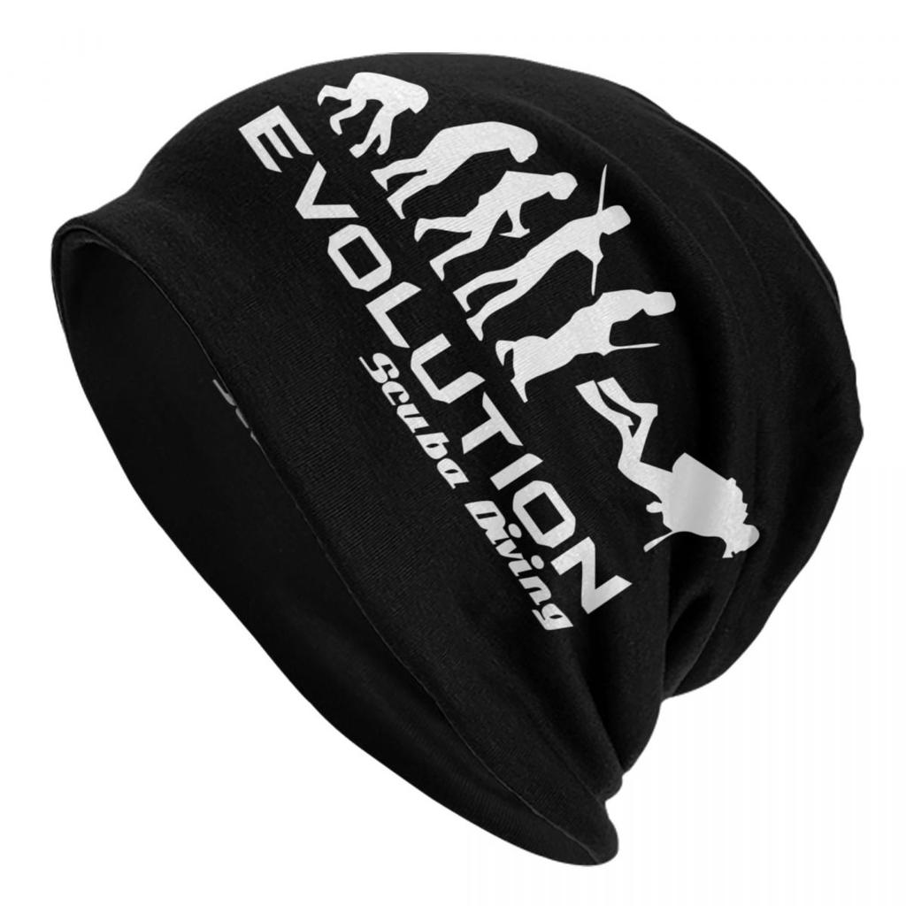 Custom Scuba Diving Skullies Beanies Caps Cool Winter Warm Unisex Women Knit Hat Adult Unisex Dive Diver Quote Bonnet Hats