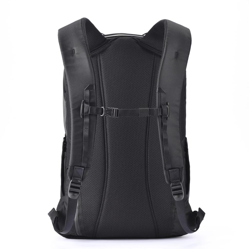 Ace Gene Business Backpack, A4 Size Compatible, Water-Resistant, Fits 15.6-inch Laptops, Air Mesh Backing, Rugmaster No. 67812, Men's, Black,