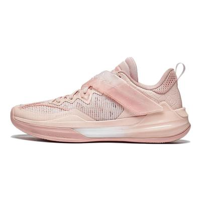 LiNing Blade 3 Team Durable Breathable Low-Top Basketball Shoes Men Sneakers Peach Pink ABAS095-9