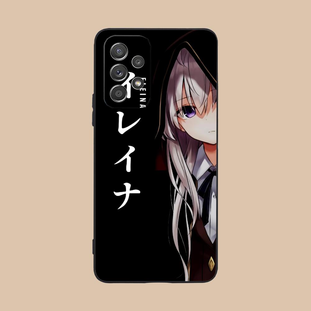 

Wandering Witch Elaina Matte Mobile Phone Case for Samsung Galaxy M55 54 42 35 34 33 32 23 22 15 14 13 12 F55 5G Colorful Cover Galaxy F04